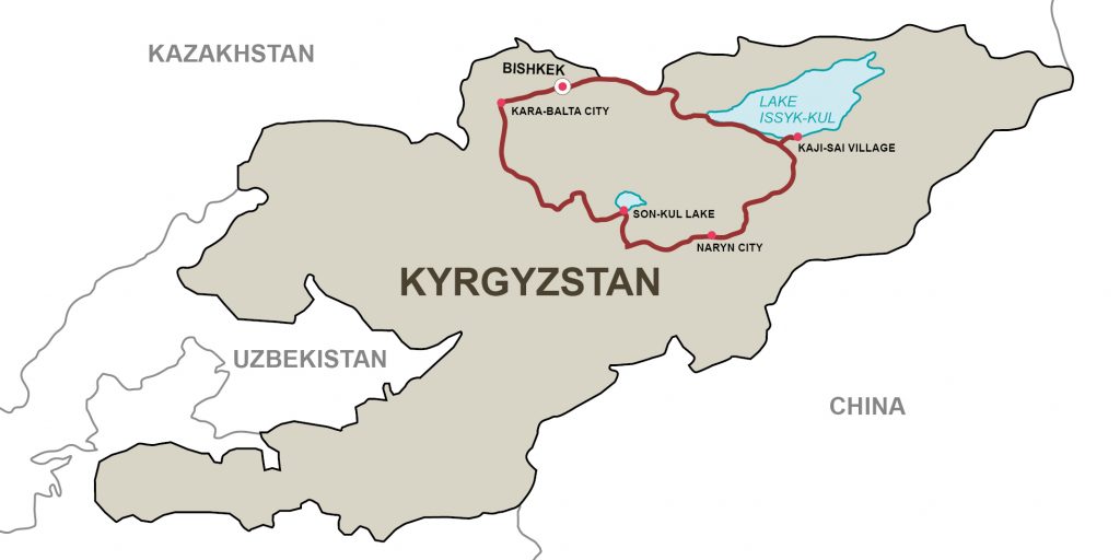 Enduro Tour  Kirgistan – „Auf den Spuren der Nomaden“
